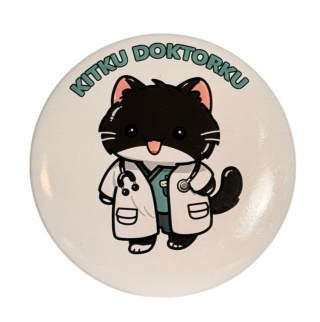 Przypinka - Kitku Doktorku