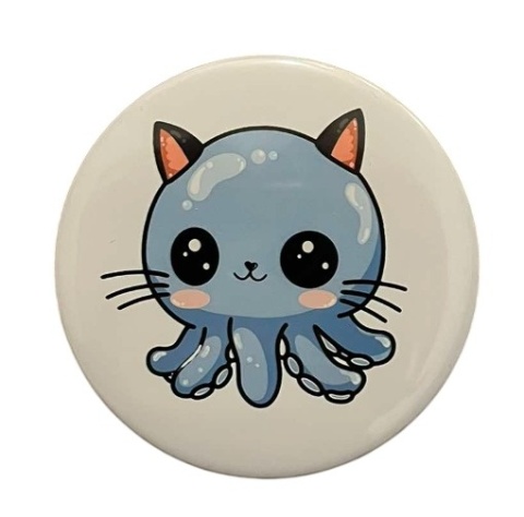 Przypinka - Ośmiorniczka